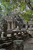 Banteay Kdei temple - east gopura of the third enclosure.